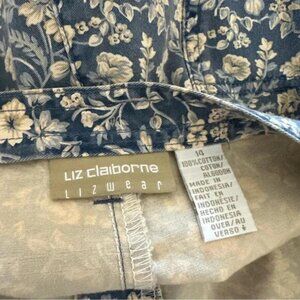Vintage Liz Claiborne Women’s Floral Button Down Skort Size 14 ...